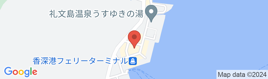 ホテル礼文<礼文島>の地図