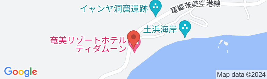 ティダムーン(THIDA MOON)<奄美大島>の地図
