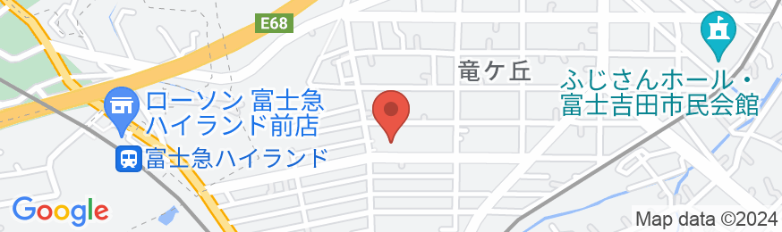 ホテルふじ竜ヶ丘(たつがおか)の地図