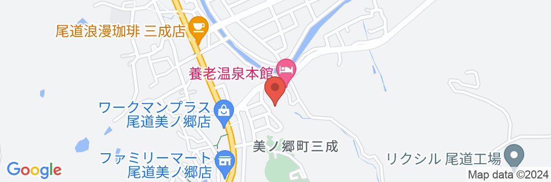 天然温泉うら湯 旅館浦島<広島県>の地図