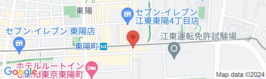 R&Bホテル東京東陽町の地図