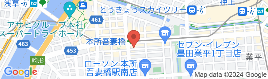 ビジネス旅館 竹乃家の地図