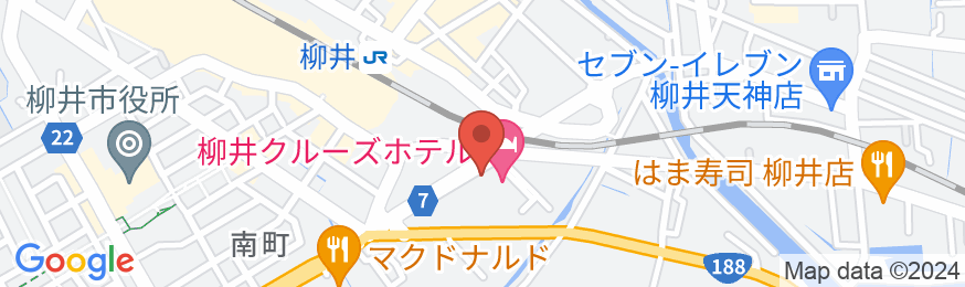 柳井クルーズホテルの地図