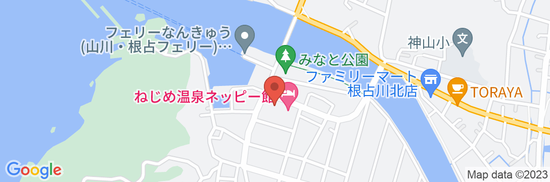 ねじめ温泉・ネッピー館の地図