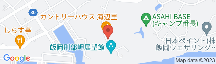 飯岡カントリーハウス 海辺里(つべり)の地図