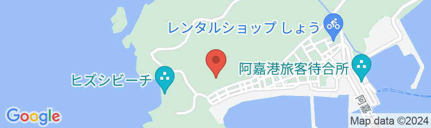 マリンハウスシーサー阿嘉島店 <阿嘉島>の地図
