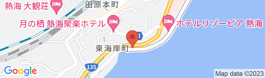 熱海温泉 ホテルサンミ倶楽部 別館の地図