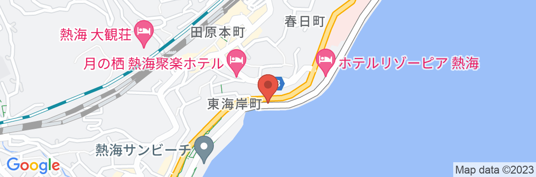 熱海温泉 ホテルサンミ倶楽部 別館の地図