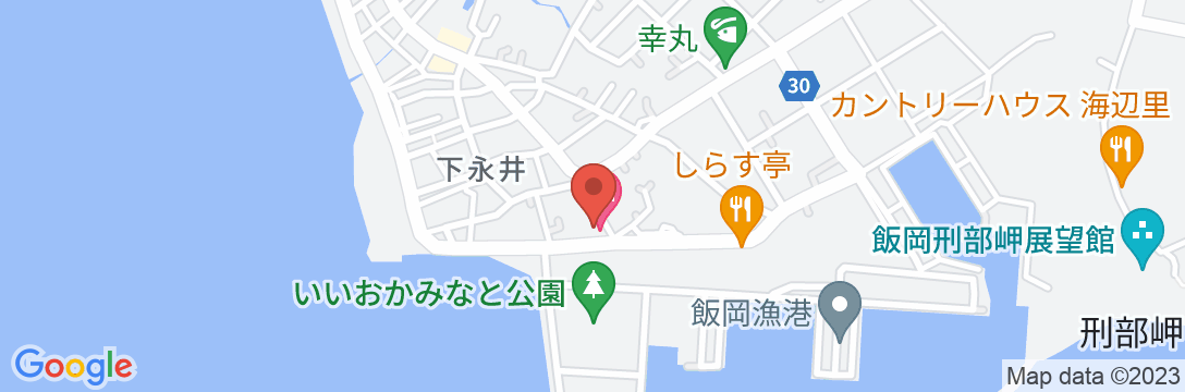 飯岡温泉 グロリア九十九里浜の地図