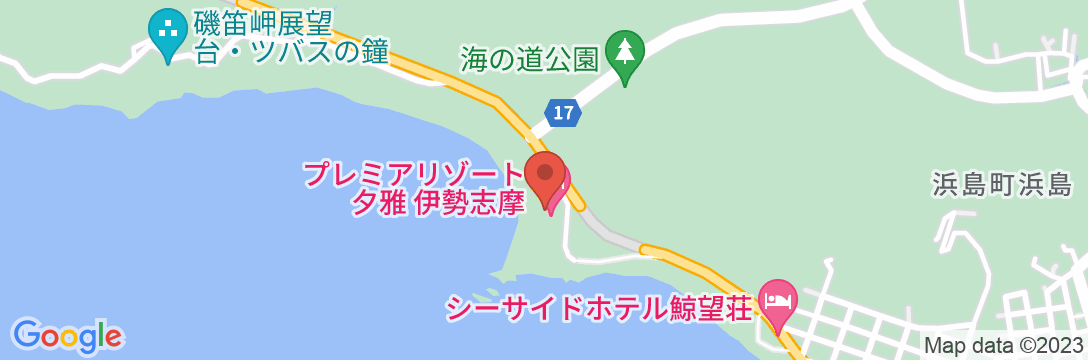 プレミアリゾート 夕雅 伊勢志摩の地図