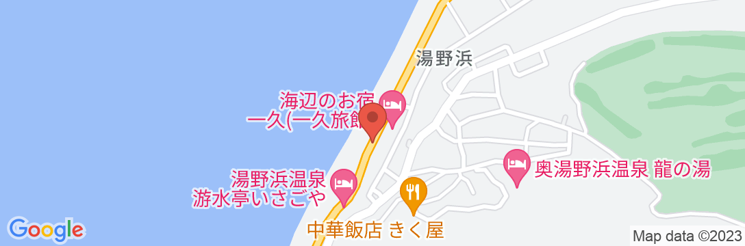 湯野浜温泉 竹屋ホテルの地図