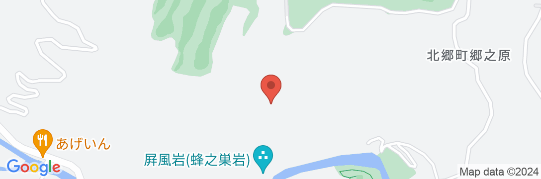 ホテル日南北郷リゾートの地図