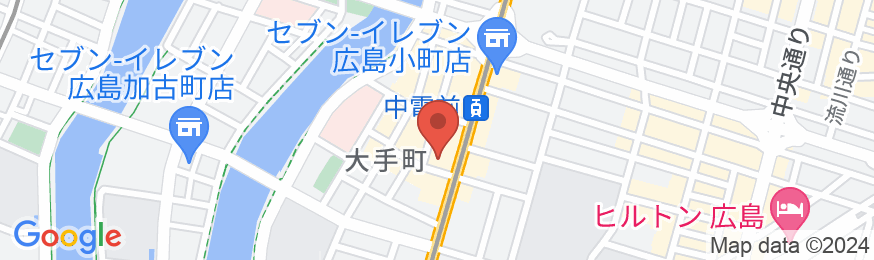 コンフォートホテル広島大手町の地図