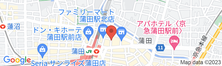 グランパークホテル パネックス東京の地図