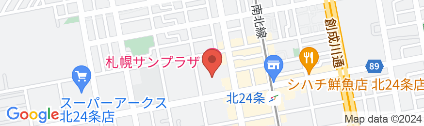 ホテル 札幌サンプラザの地図