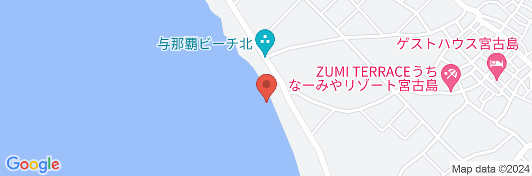 宮古島東急ホテル&リゾーツ<宮古島>の地図