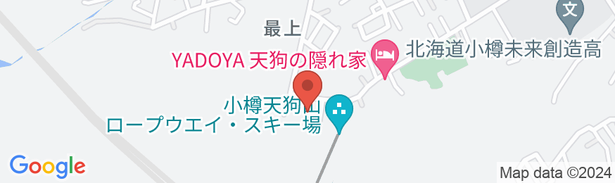 小樽天狗山本館の地図