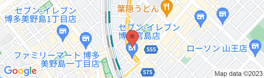 東横INN博多駅南の地図