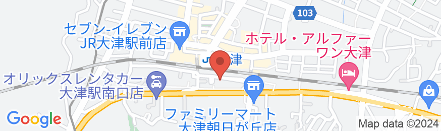 ホテルテトラ大津.京都の地図