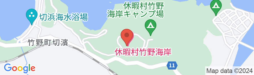 休暇村 竹野海岸の地図