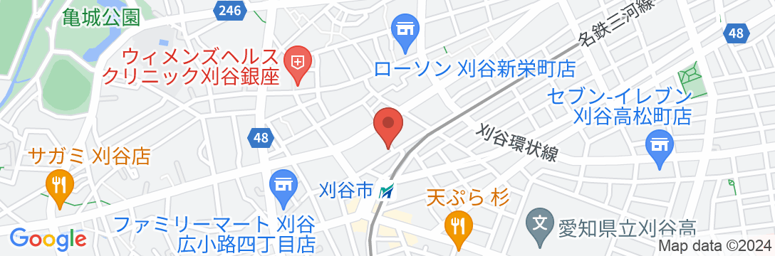 川口家旅館の地図