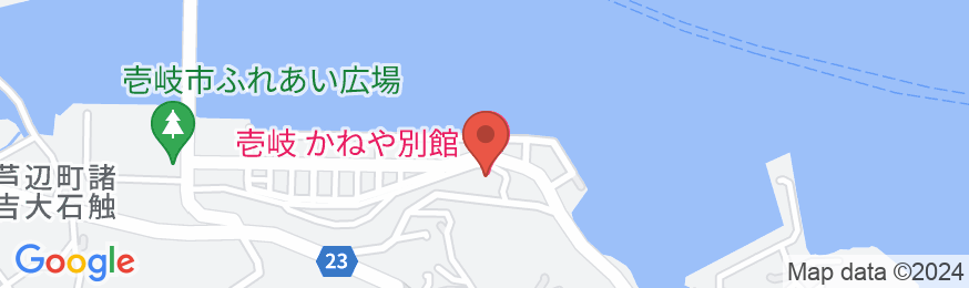 かねや別館 <壱岐島>の地図