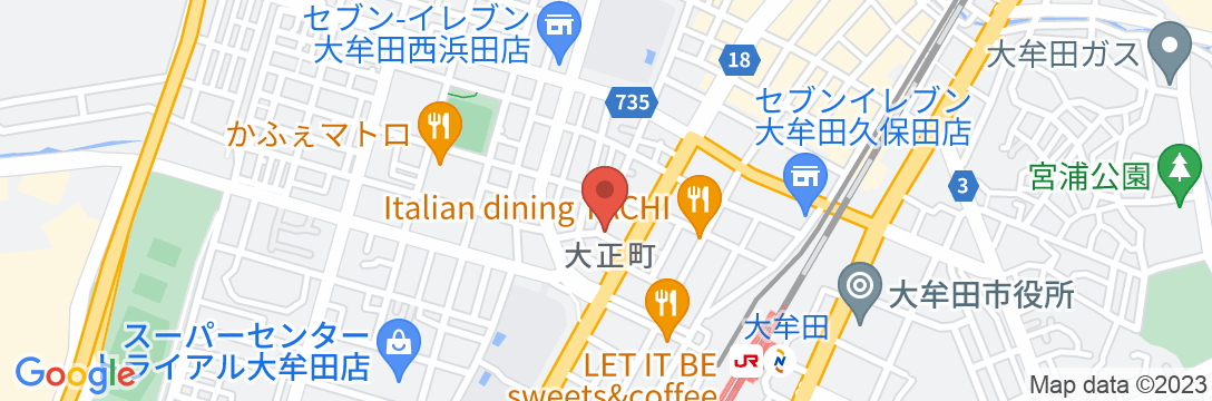 旅館 清風荘<福岡県>の地図