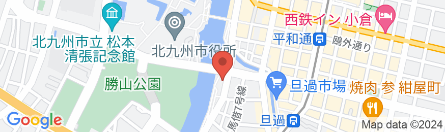 ホテルクラウンパレス小倉の地図