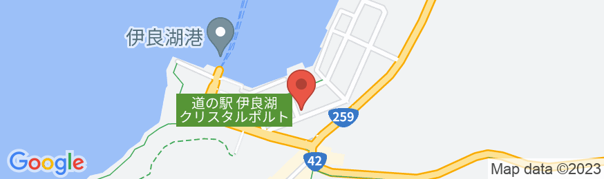 海老とすっぽんの岬宿 ニューいらごの地図