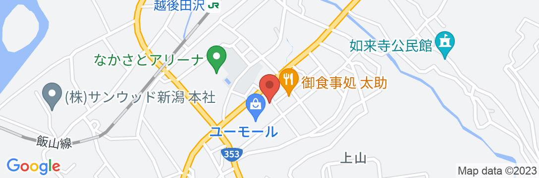 林屋旅館<新潟県十日町市>の地図