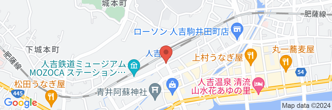 ステーションビジネスホテル 天守閣の地図