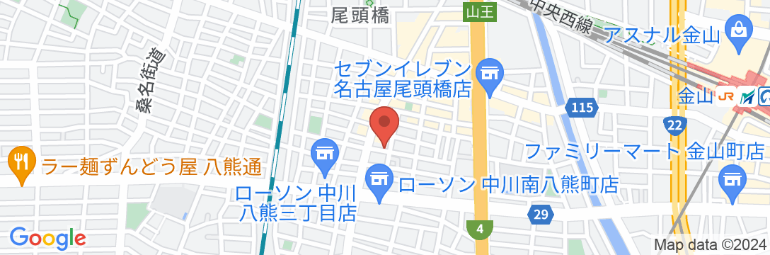 プチホテル ニューひふみの地図
