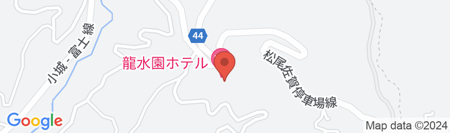 龍水園ホテルの地図