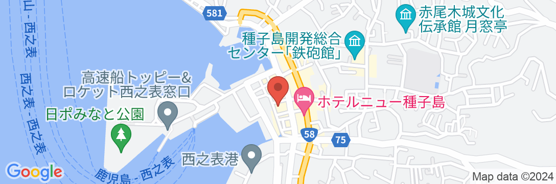 民宿みゆき <鹿児島県・種子島>の地図