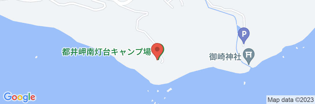 都井岬 黄金荘の地図