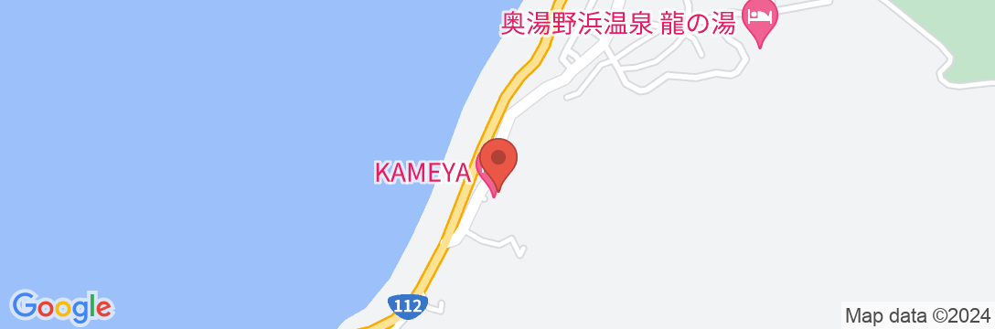 KAMEYA HOTELの地図