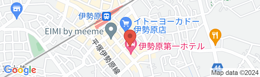 アパホテル〈伊勢原駅前〉の地図