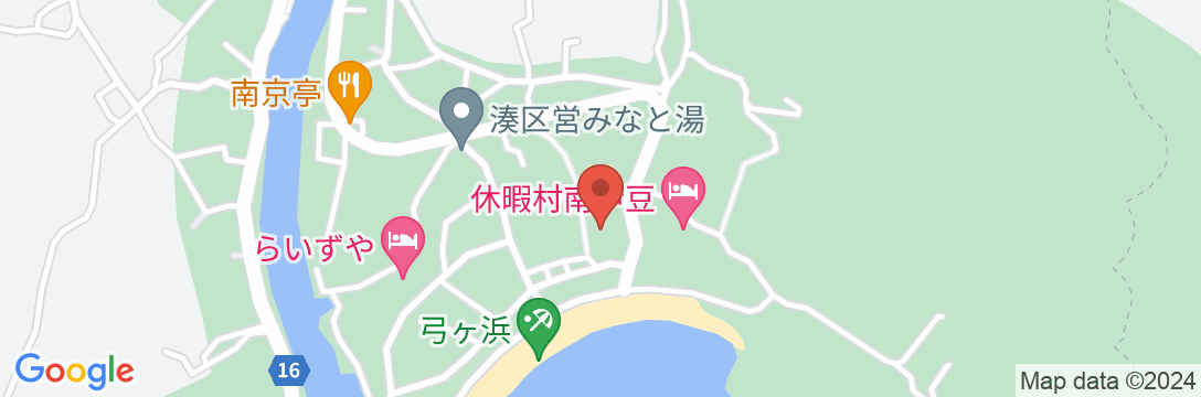 和みの宿 弓ヶ浜いち番館の地図