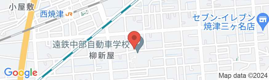 西焼津セントラルホテルの地図