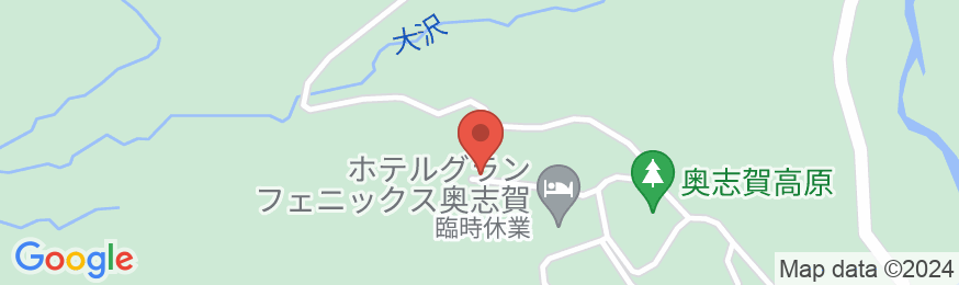 奥志賀高原ブルーエの地図