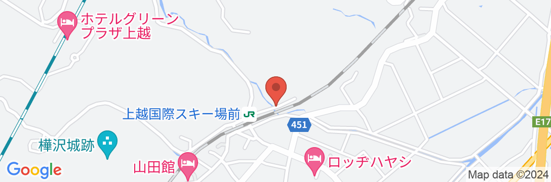 ロッヂMUU(ムー)の地図