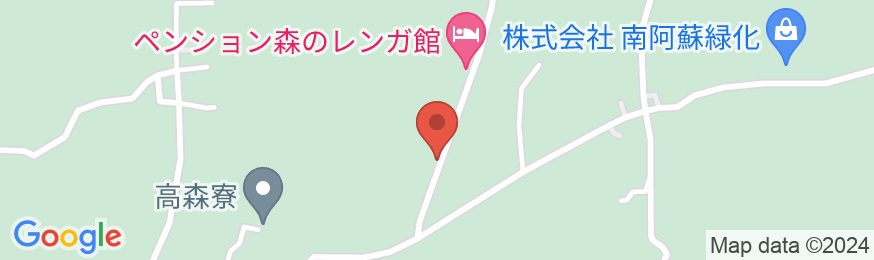 くつろぎと料理の宿 RESHUKU 森のレンガ館の地図