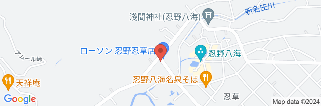 民宿 萬田屋の地図
