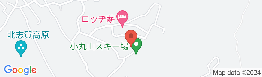 北志賀グランドホテル&ウエストの地図