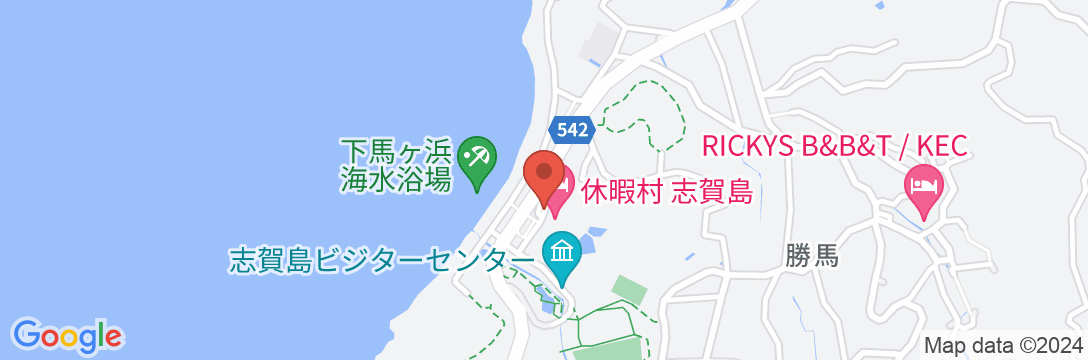 休暇村 志賀島の地図