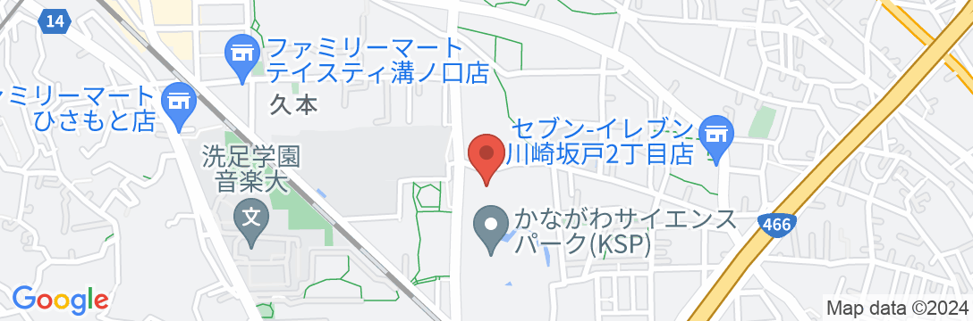 HOTEL ARU KSPの地図