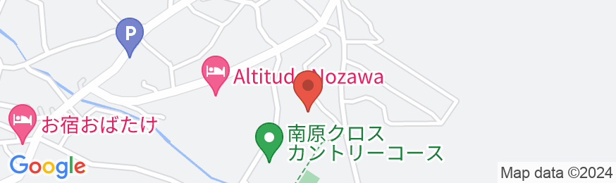 野沢温泉 お宿 内田屋の地図