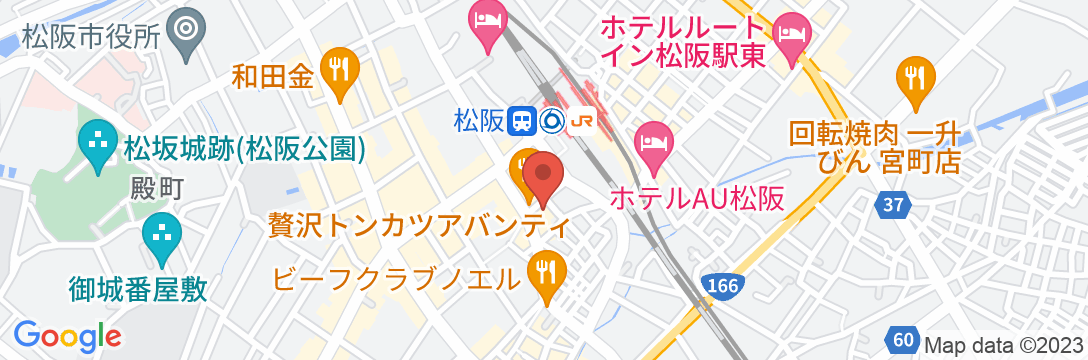 エースイン・松阪の地図
