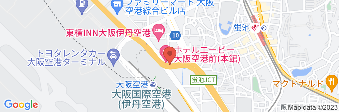 ホテル A.P(大阪空港前)の地図
