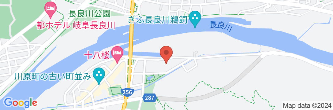 長良川温泉 ホテルパークの地図